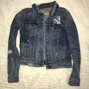 american eagle denim jacket